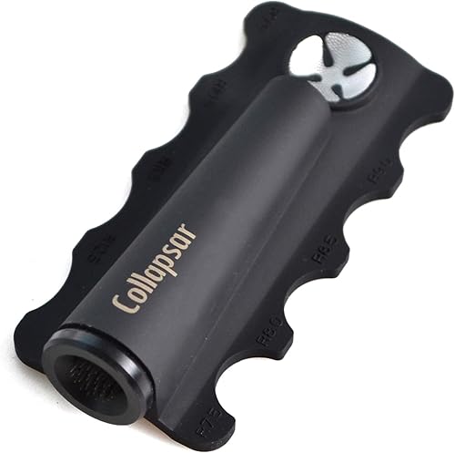 Miniatura 2 de Collapsar Herramienta de reparación de punta de taco de billar 5 en 1 Accesorios de billar ShaperScufferAireadorQuemadorCalibre de radio