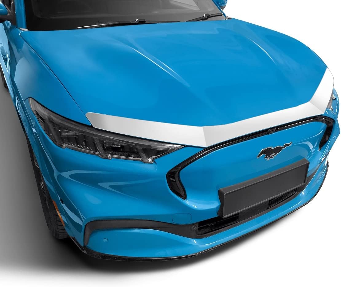 Auto Ventshade [AVS] Aeroskin Hood Protector | 2007 - 2013 Chevrolet Avalanche, 2007 - 2014 Suburban 1500/2500/Tahoe (Excludes Hybrid Models), Low Profile/Flush - Chrome | 622011