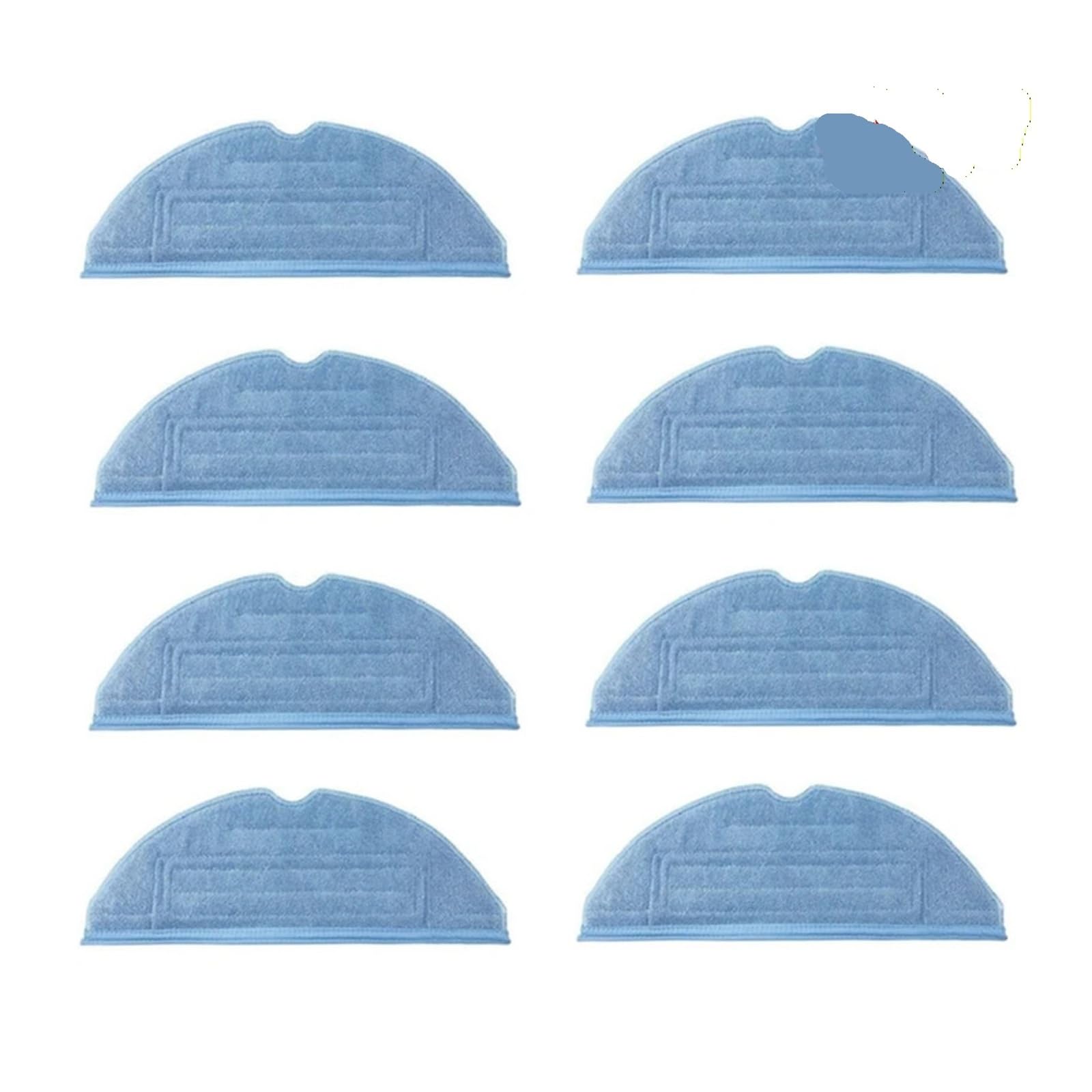 VIXWDRUTY Compatible For Roborock，S7 S70 S75 S7Max S7MaxV T7s T7s Plus Mop Pad Vacuum Cleaner Robot Mop Rags Parts Mop Cloths(8pcs)
