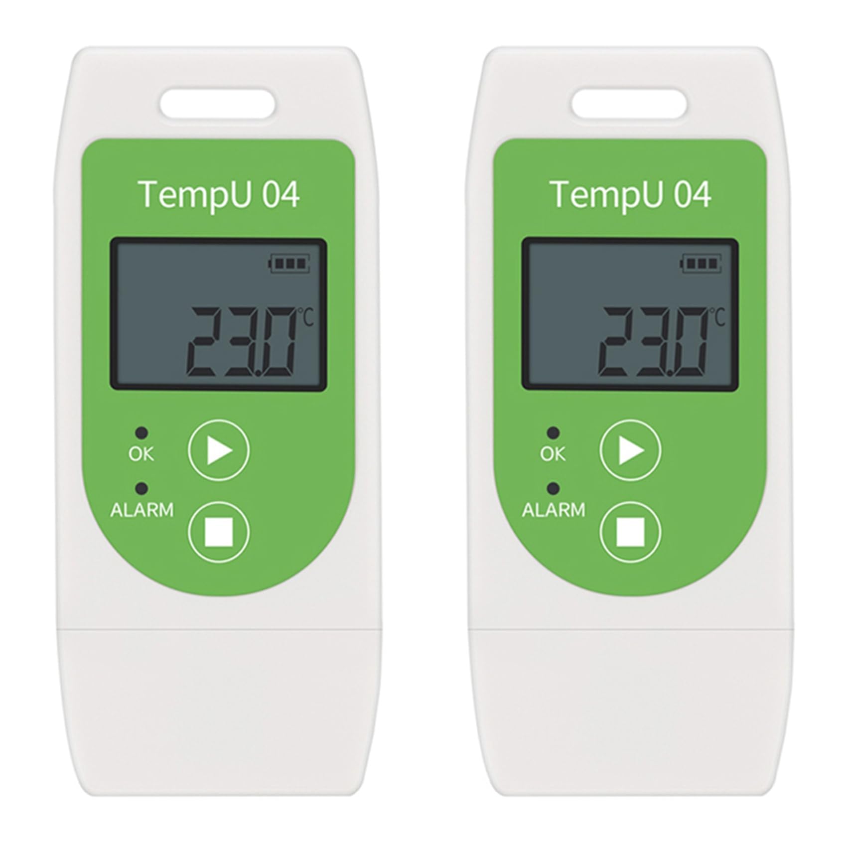 2X Registrador de Datos de Temperatura USB TempU04 con Capacidad de 32000 Puntos Registrador de Datos de Temperatura Reutilizable 30% de Descuento