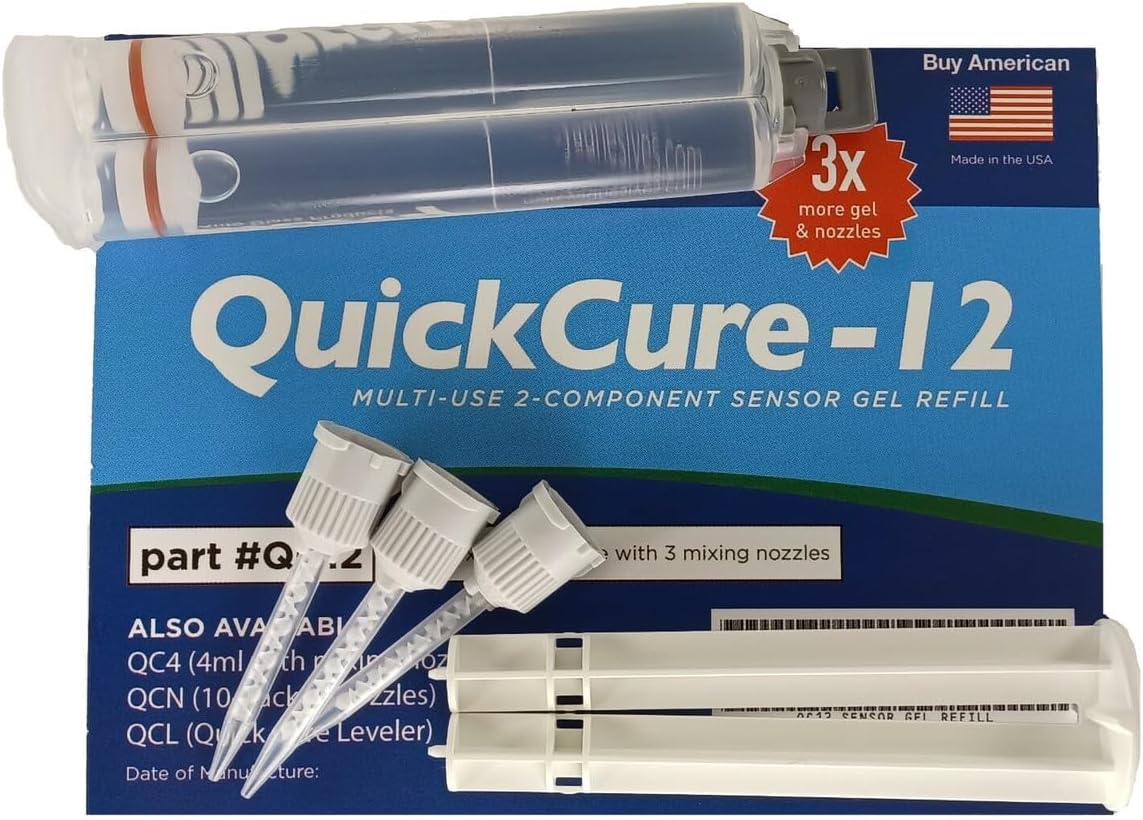 BAP Marcy Quick Cure Auto Windshield Rain Sensor (Lens) Multi Gel Kit 12ml 2Part