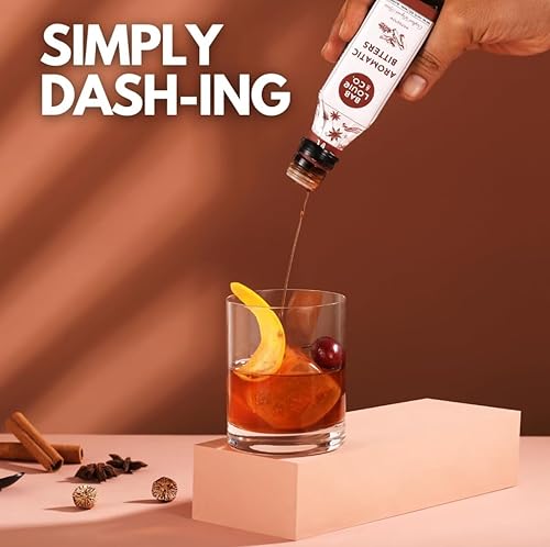 Miniatura 4 de Bablouie Combo de amargos aromáticos con especias y naranja, amargos artesanales sin alcohol (3.3 onzas cada uno) Notas aromáticas distintas,