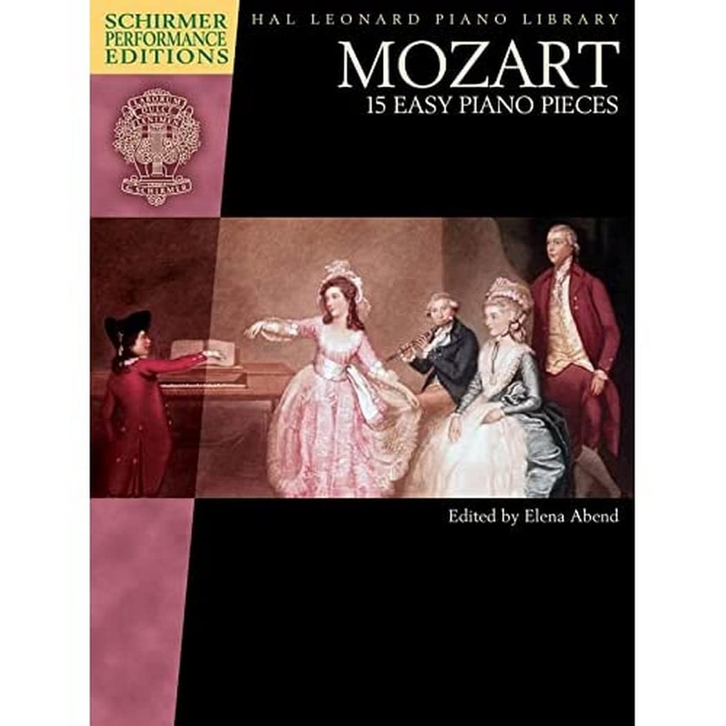 Mozart - 15 Easy Piano Pieces: Schirmer Performance Editions Book Only