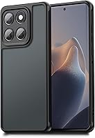 Vista 102 de Funda Qiinogow compatible con Samsung Galaxy A23 4G/5G, cubierta delgada para teléfono con absorción de golpes, funda protectora de fibra de carbono