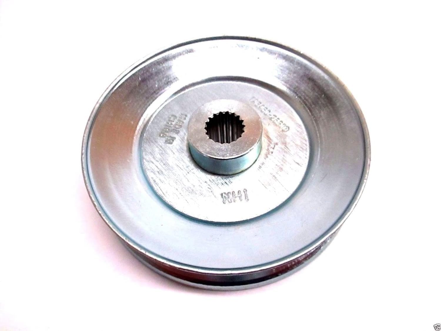 4-1/4 Inch Dia Splined Bore Steel V-Groove Drive Pulley Replacement for Tuff Torq 1A646025810