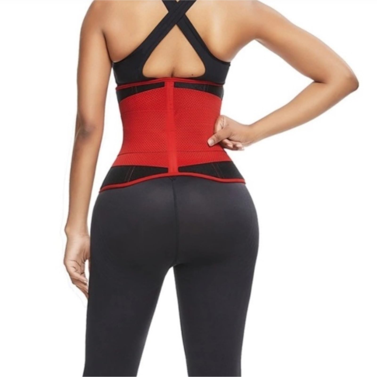 Faja Lumbar Faja Moldeadora De Cintura, Faja Para Entrenamiento, Banda Para El Vientre, Cinturón De Control De Abdomen, Faja Reductora, Sauna, Moldeadora De Cuerpo Adelgazante Para El Sudor Cinturón A
