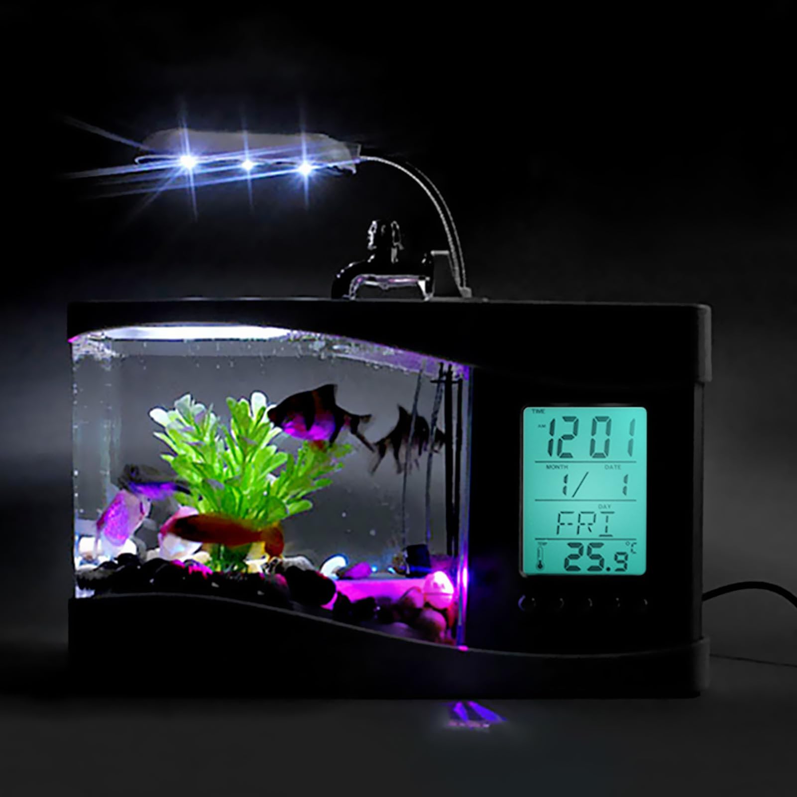 Amazon.com: EVTSCAN Small Aquarium, Multifunctional USB