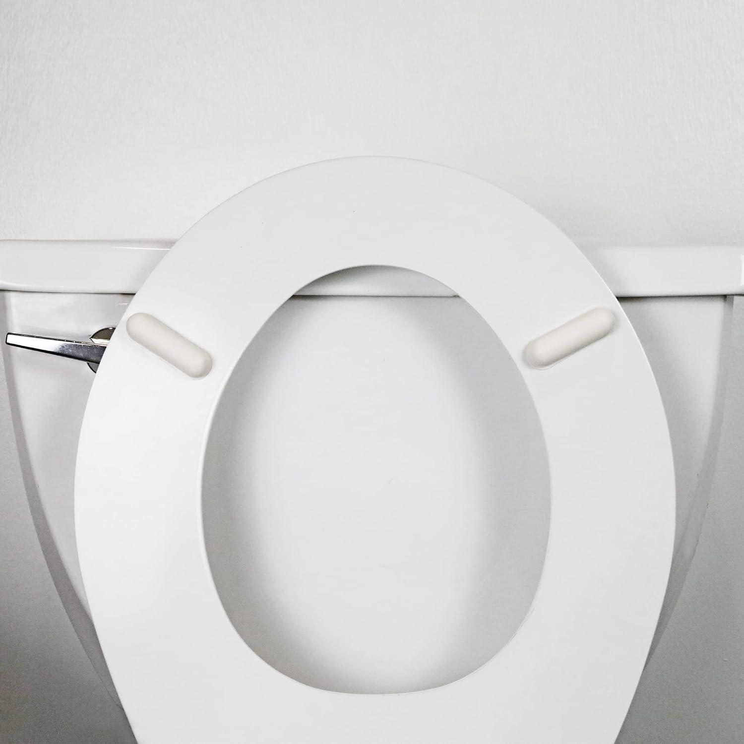 Danco 10062P Universal Stick On Toilet Seat Bumpers, 2 Pack, White image 3