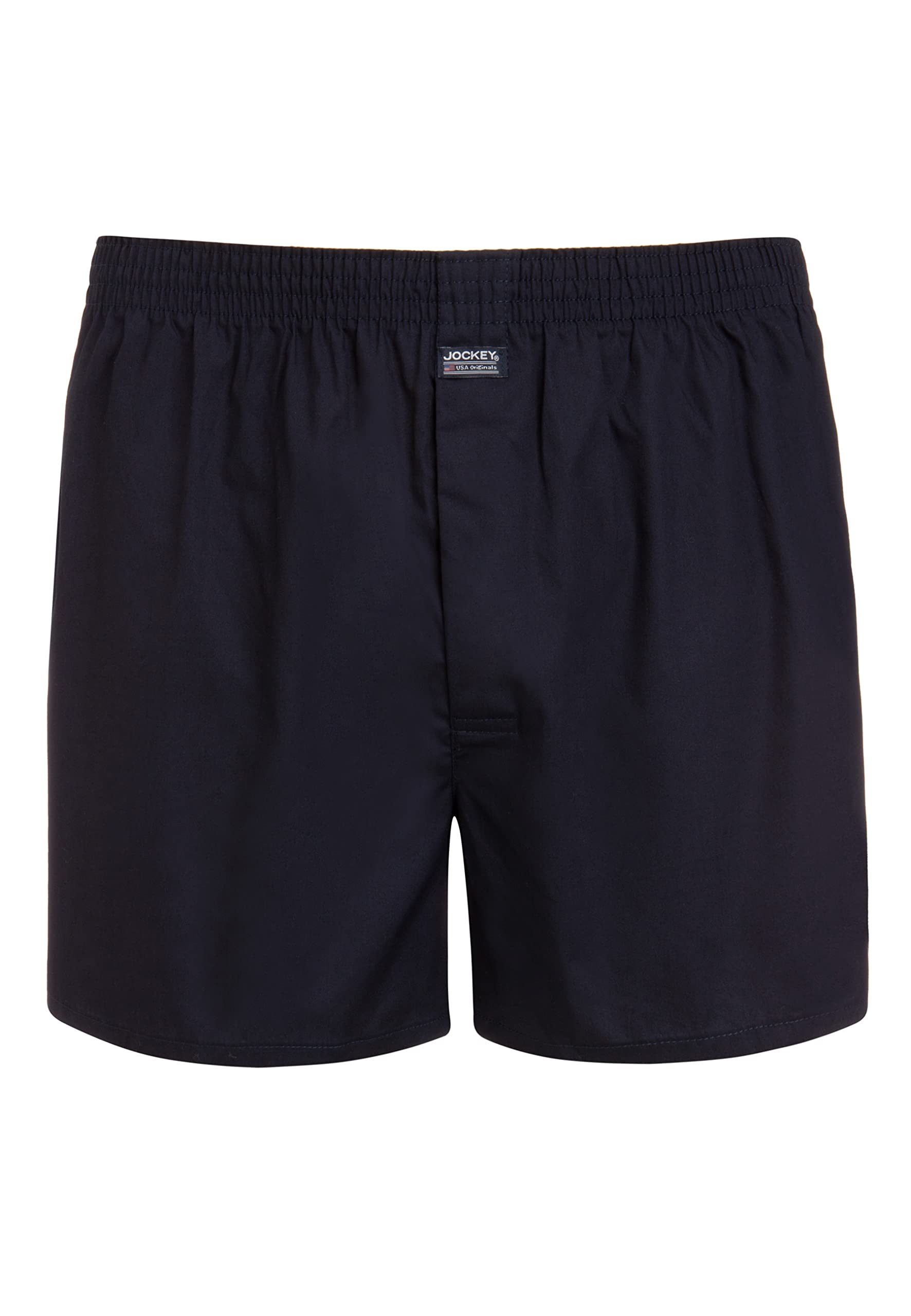 Jockey Men's Navy Blue Everyday Woven Boxer Short, Navy, Xl