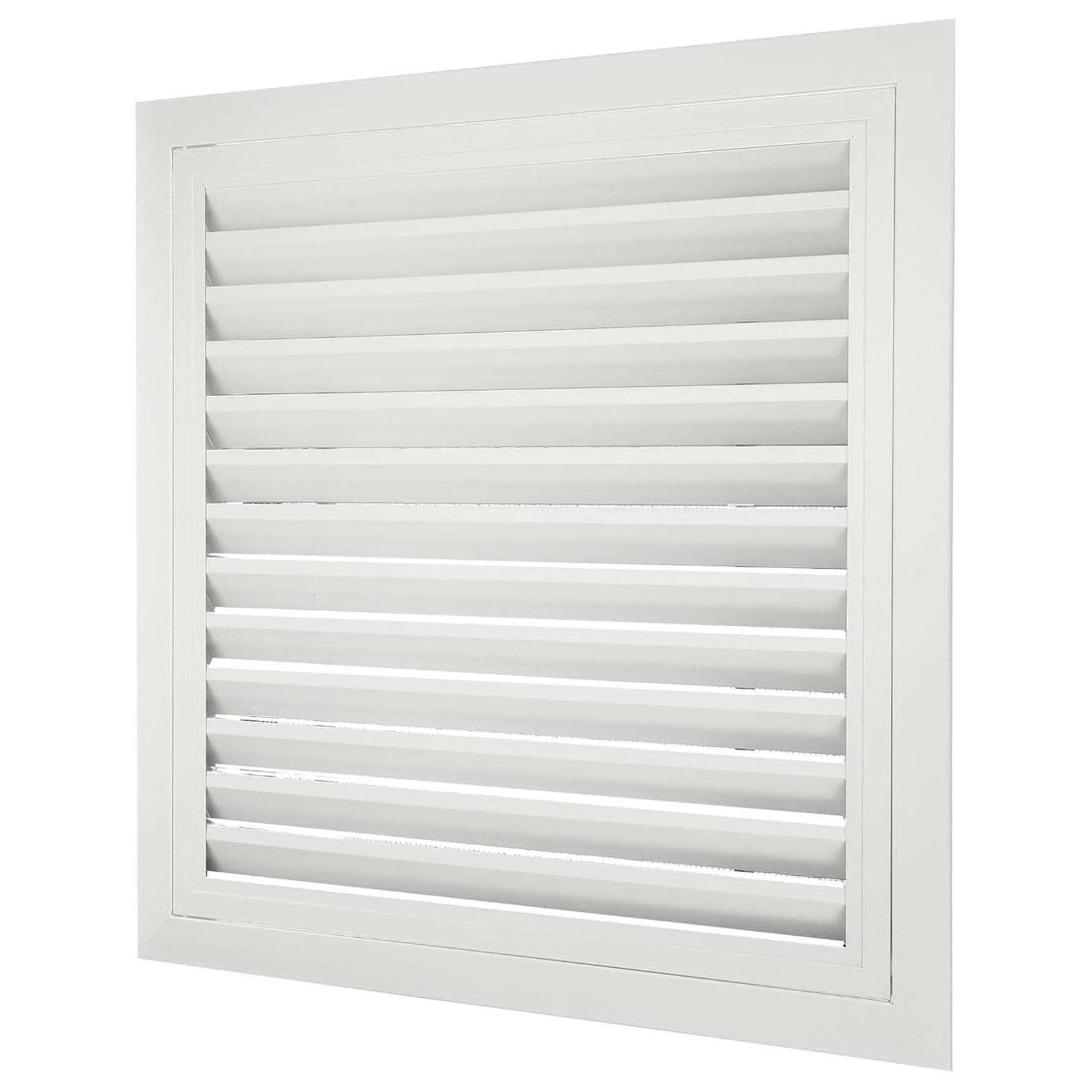 Grille de reprise d'air CVC en acier blanc pour mur et plafond avec porte amovible