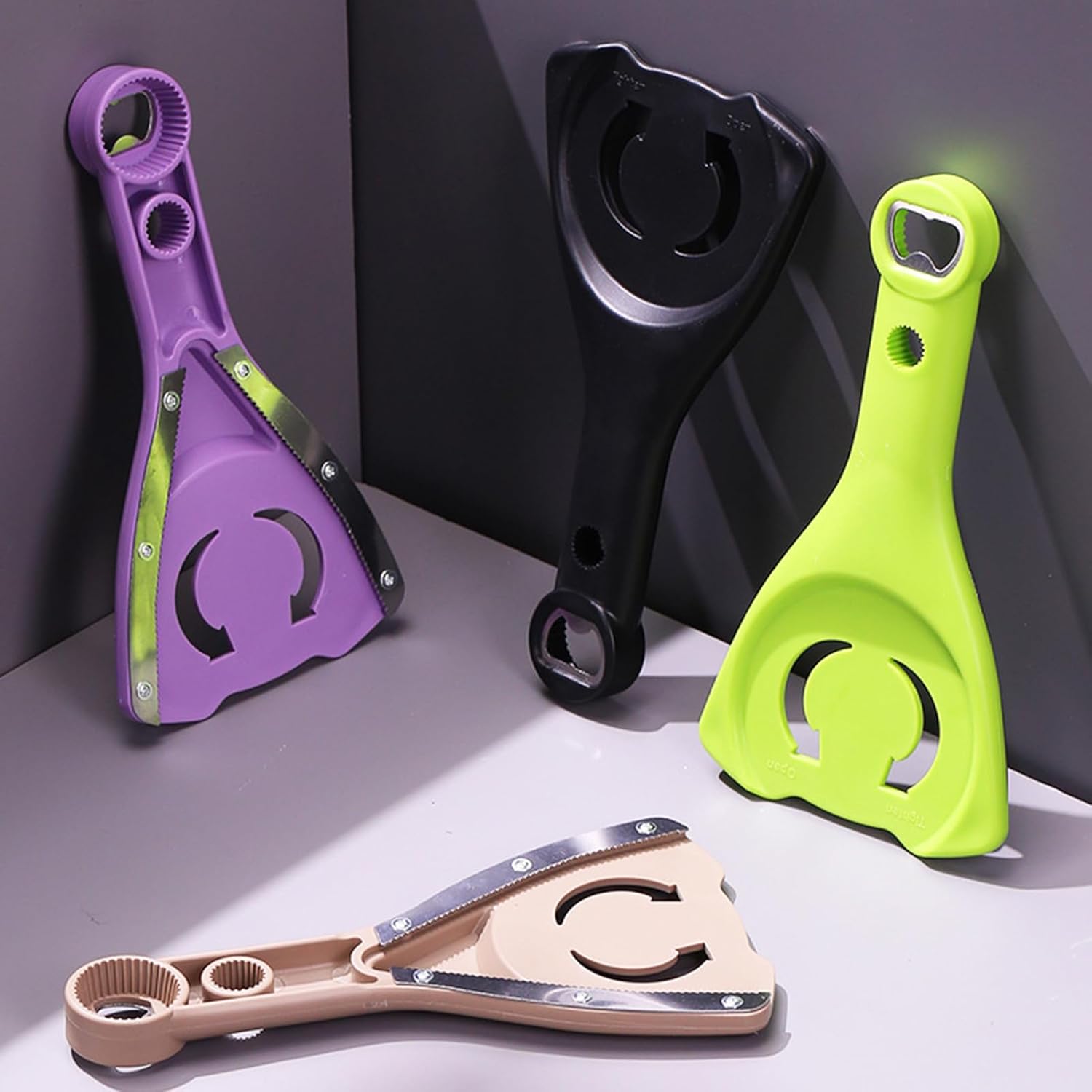 Jar Opener, Compact And Portable, 24x13cm, Easy Twist Off Bottle Caps, Handheld Lid Top Opener, Effort Saving Tool, For Elderly Women Kids Kitchen Camping Bar Picnic Cafe