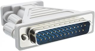 Cable Central LLC Serial / at Modem Adapter, DB9 Female to DB25 Male