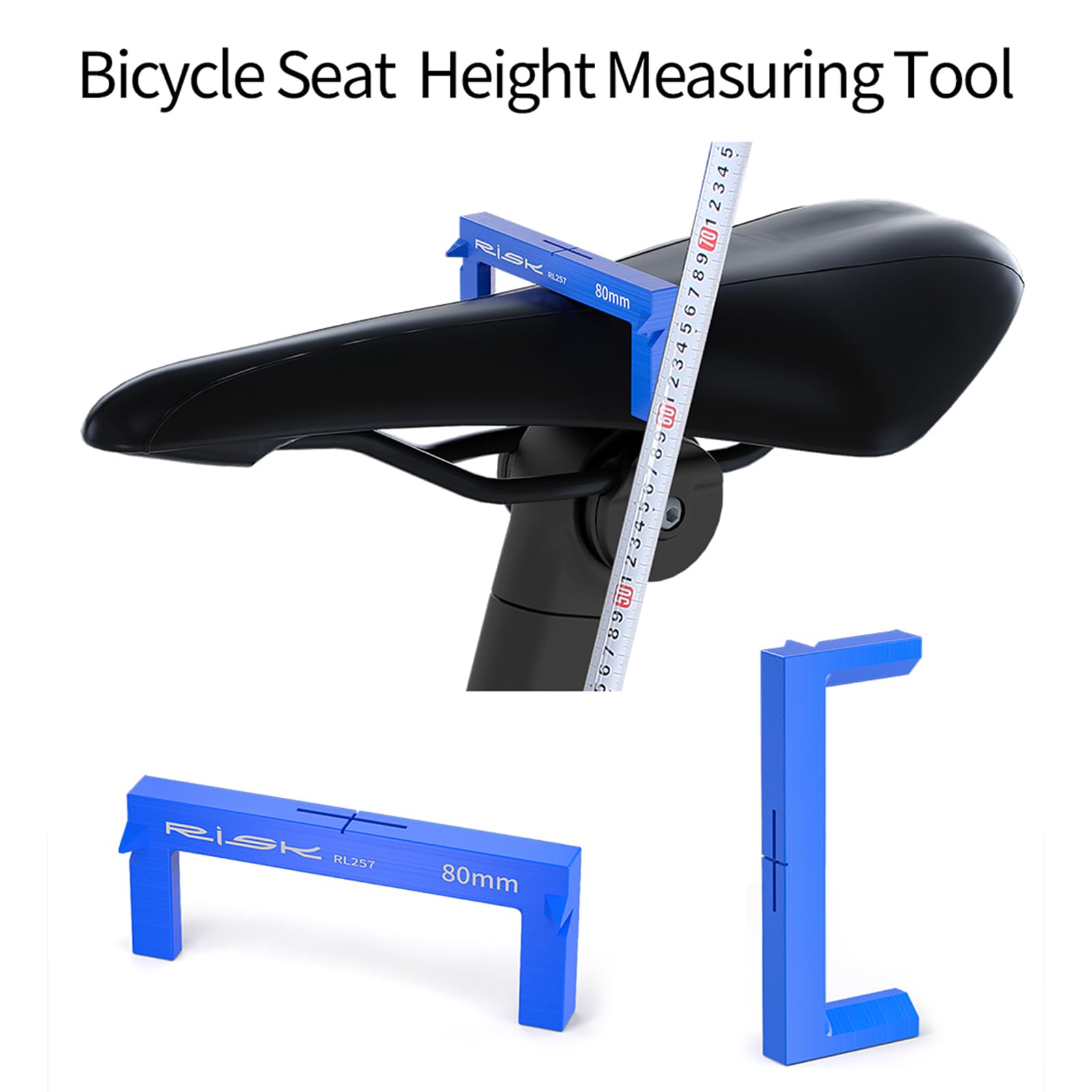 Fahrradsitzhhenmesswerkzeug  Przisionsmessgert fr Mountainbikes und  Rennradsattel, schnelle, einfache und genaue Messung fr optimalen Komfort  : Amazon.de: Sport & Freizeit