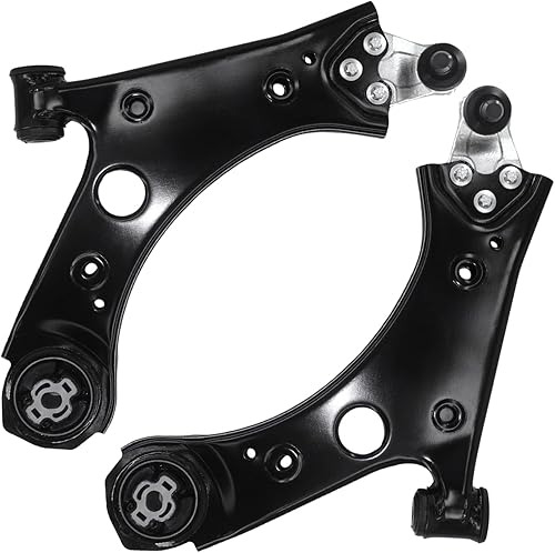 Miniatura 169 de Detroit Axle - 2 brazos de control superiores delanteros para Jeep Grand Cherokee Commander 2005-2010, brazos de control superior con ensamblaje de