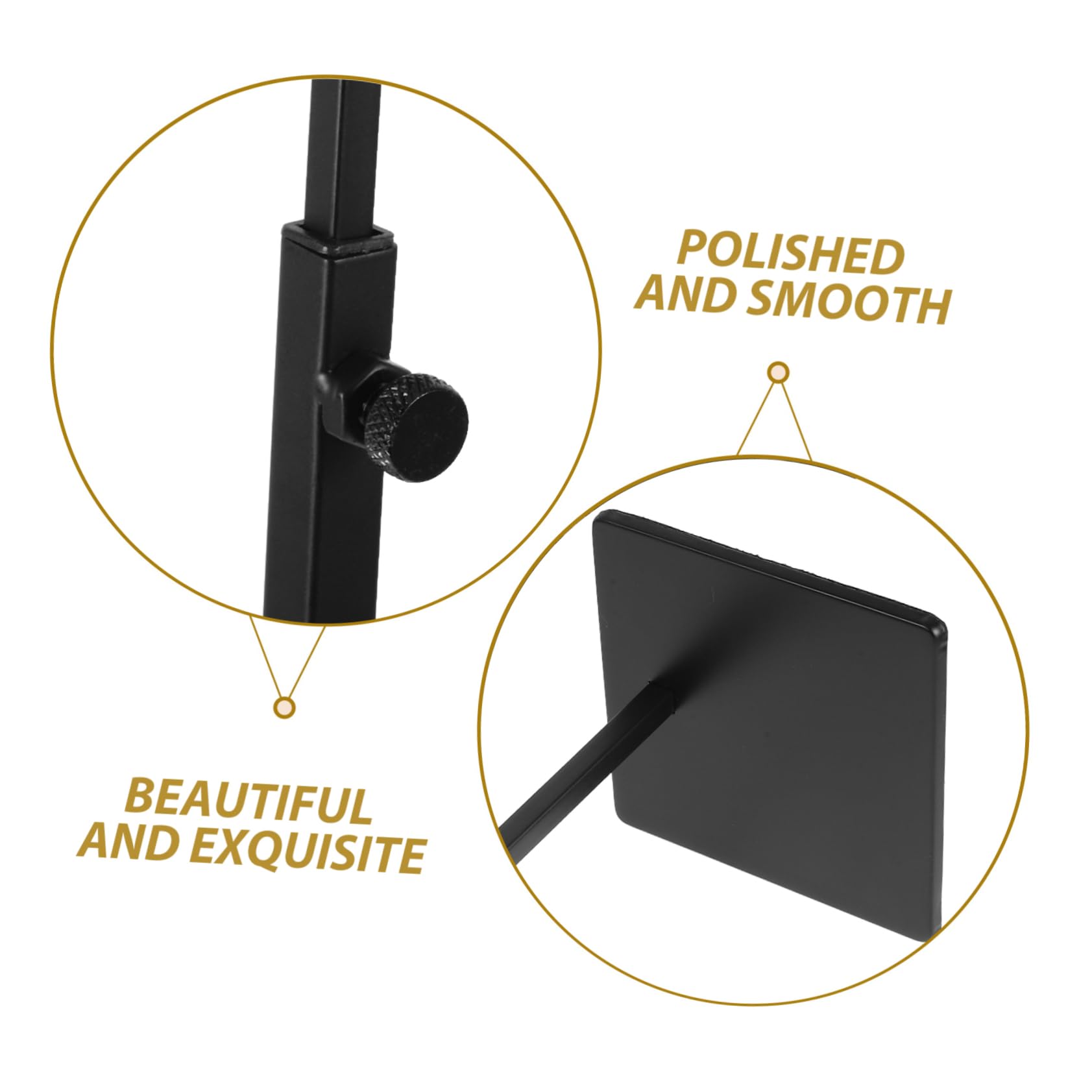 HOOTNEE Adjustable Metal Handbag Rack Display Hanger Stand Clutch Purse Display Sturdy Build