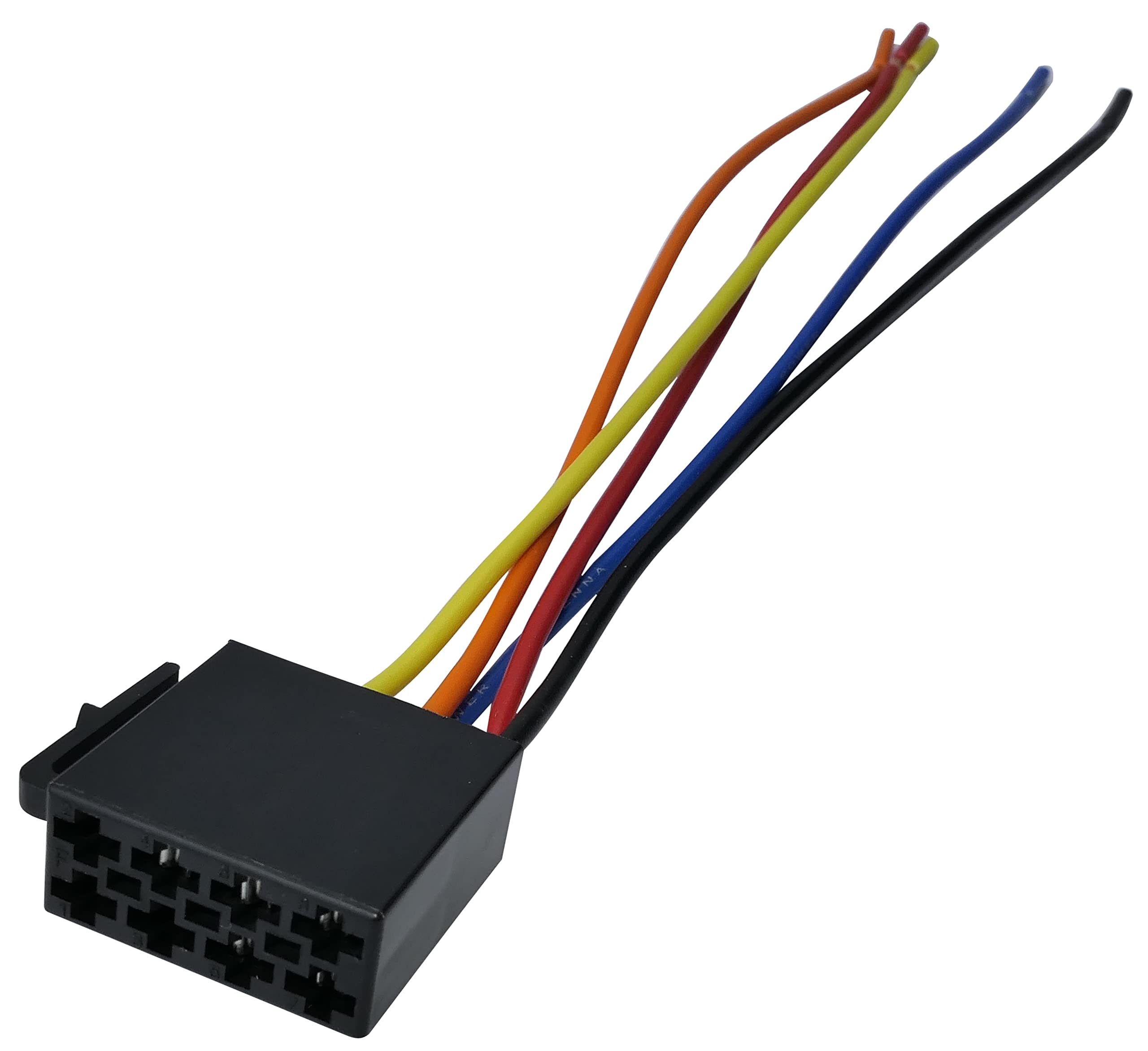 Cavo Prolunga ISO Per Autoradio - Connettore Maschio/Femmina 16 Tracce 8+6 Pin, 13cm AERZETIX - Foto 4