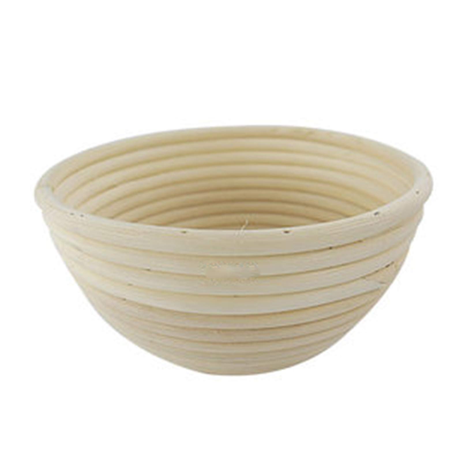 Panier en rotin naturel ovale pour pain et levain fait main