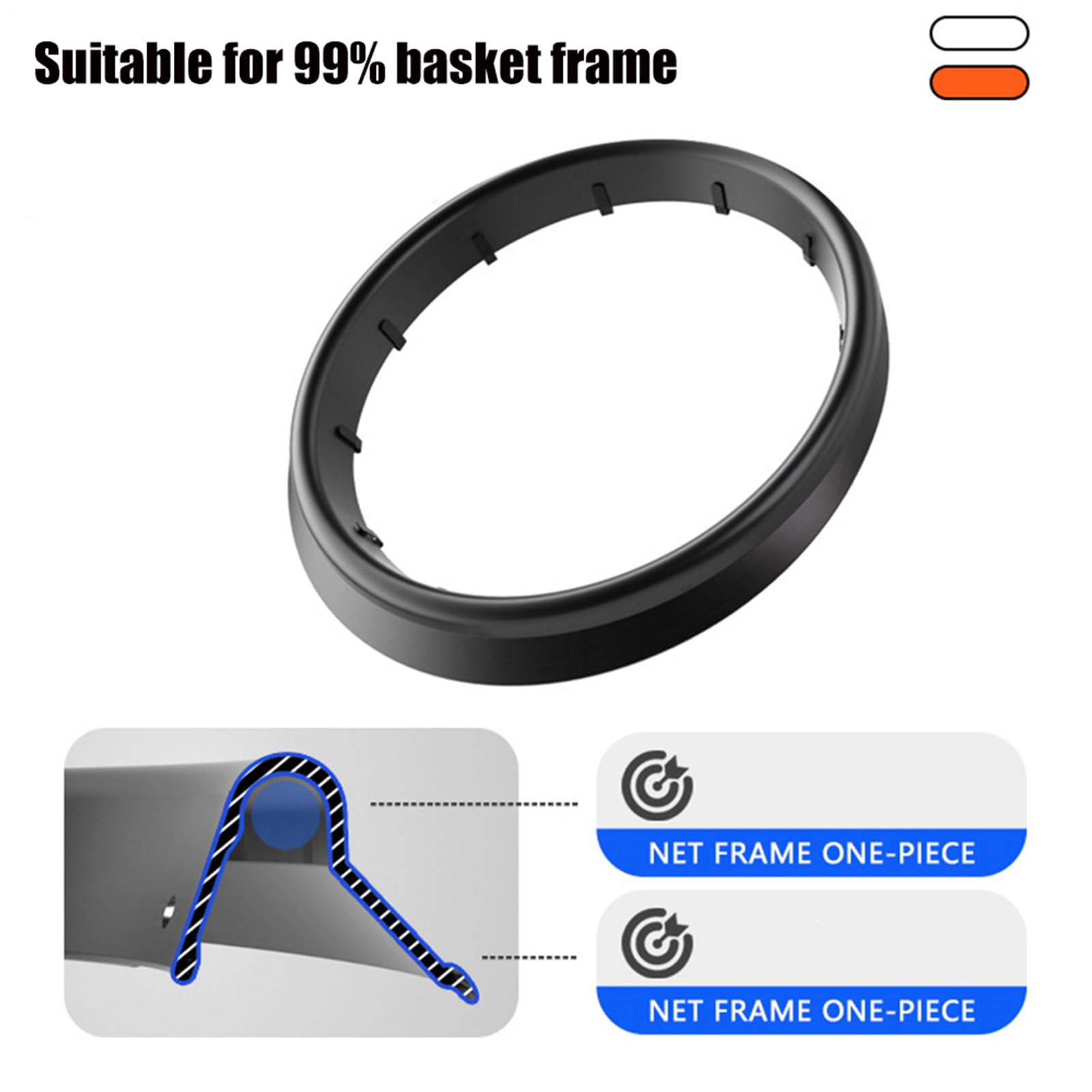 da basket per tutte le stagioni - a cerchio resistente per interni | attrezzatura sportiva resistente, antigroviglio | versatile e durevole per scuole, centri ricreativi, par