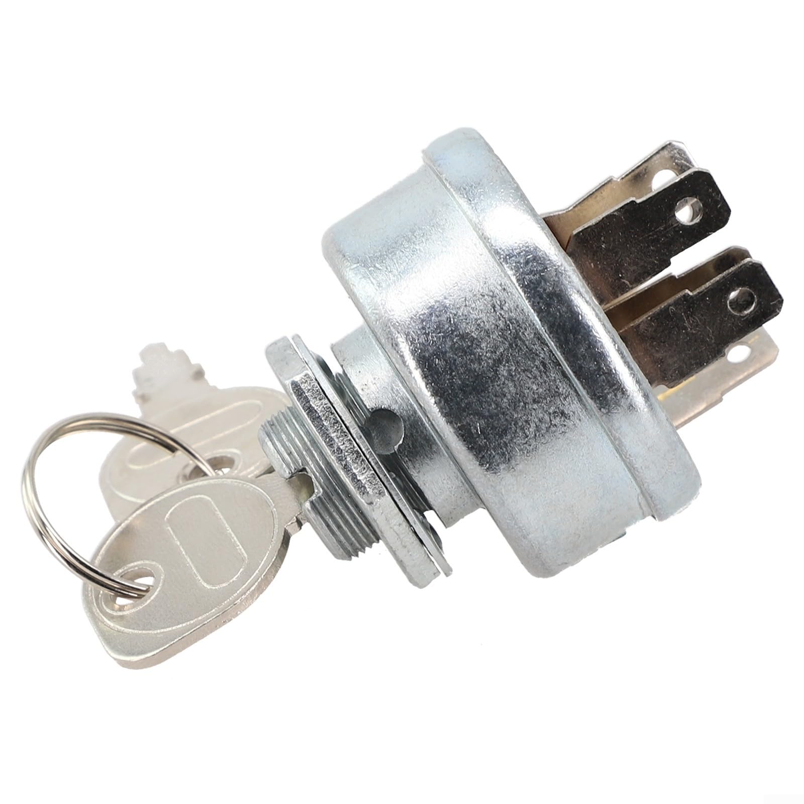 Interrupteur Allumage + Clé Pour Tondeuse Autoportée Cadet - Compatible Numéros Pièces 72504227 Etc., Remplacement Direct
