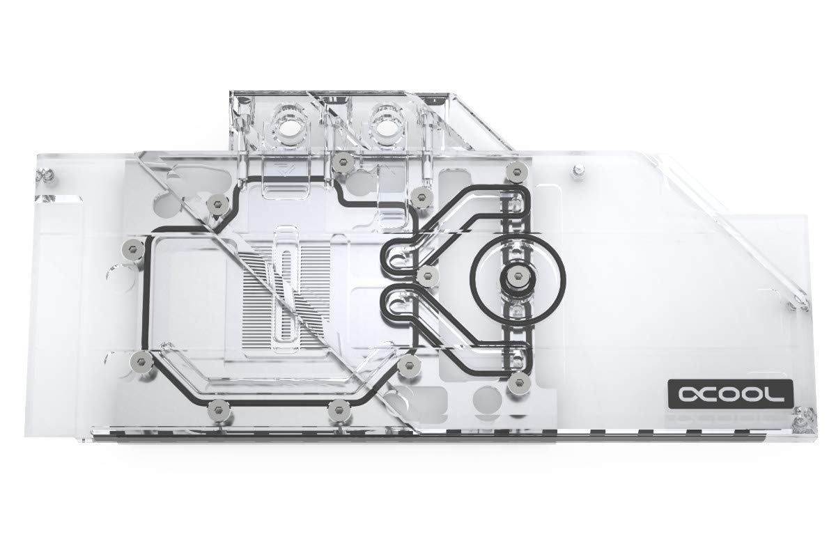Alphacool Eisblock Aurora Plexi GPX-A AMD Radeon RX 5700 XT XFX Thicc II/III (11760)