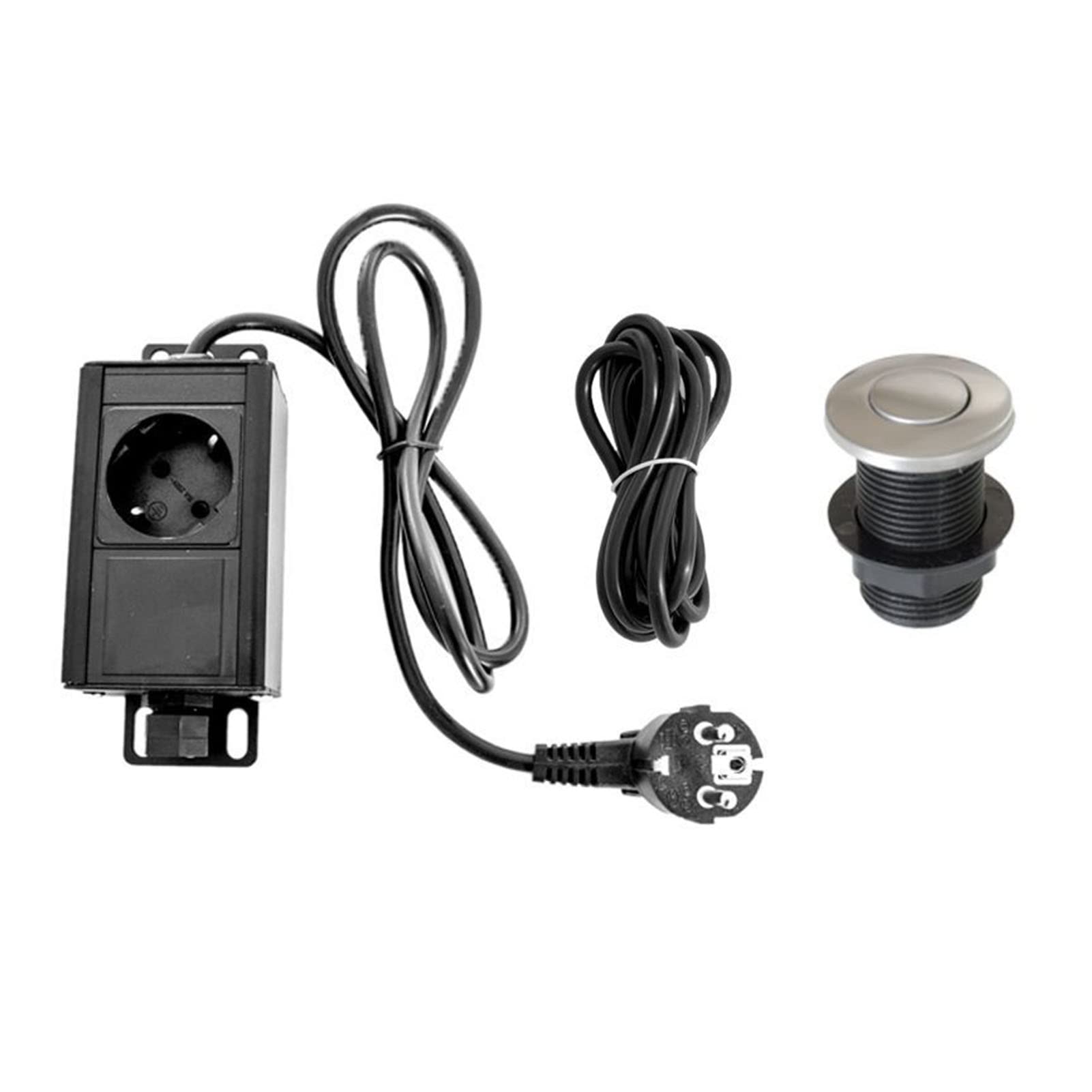 Buy Sink Top Air Switch Kit Garbage Disposal Push Button with Power