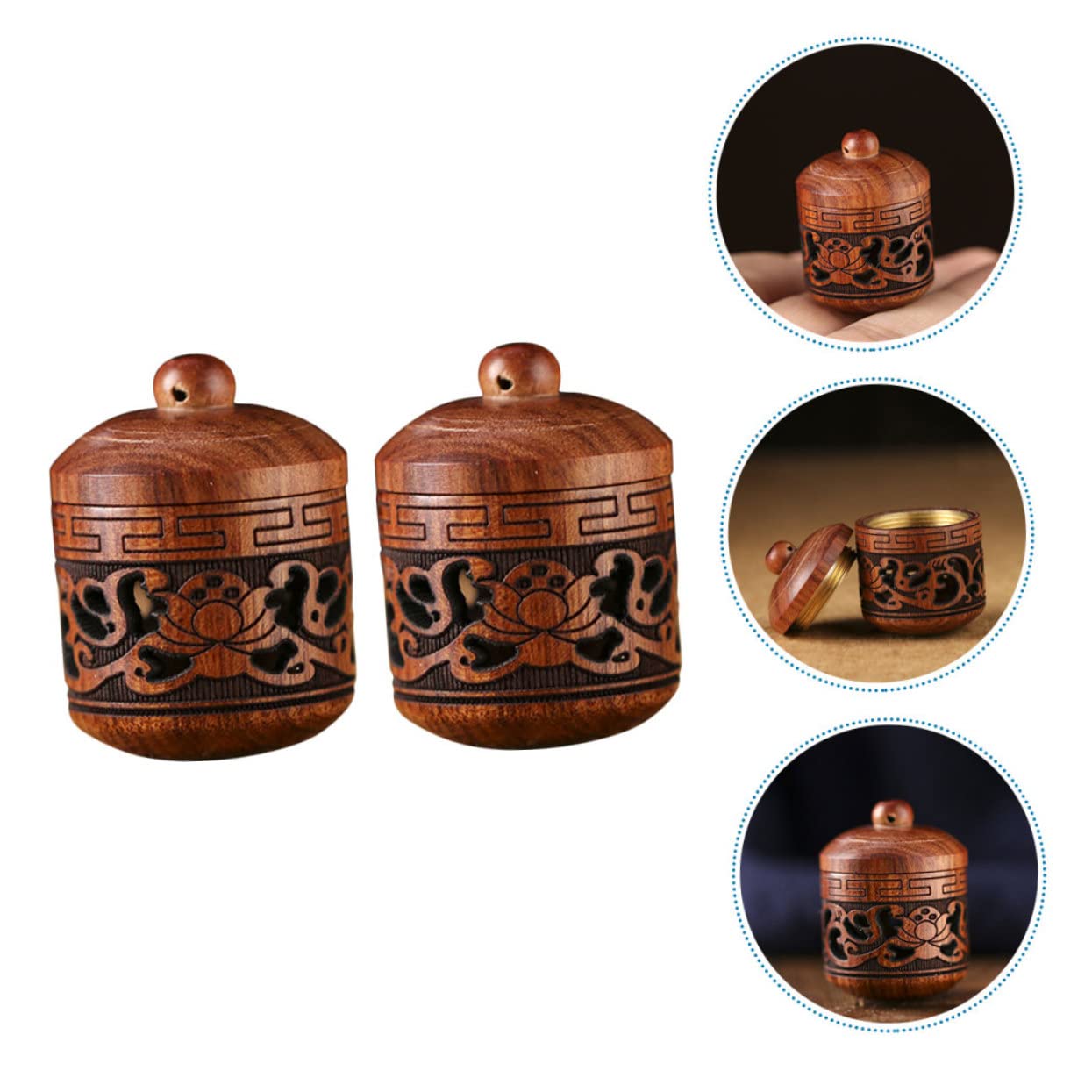 KOMBIUDA 8piezas Botella De Fragrance De Madera Diseño De Lámpara Colgante Decorativo para y para Hogar y