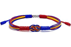 Romania Infinity String Bracelet