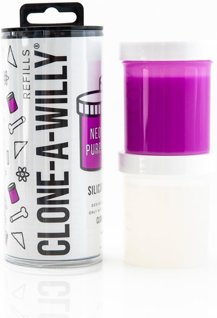 Empire Laboratories Inc. 73741: Clone-A-Willy Refill Neon Purple Silicon