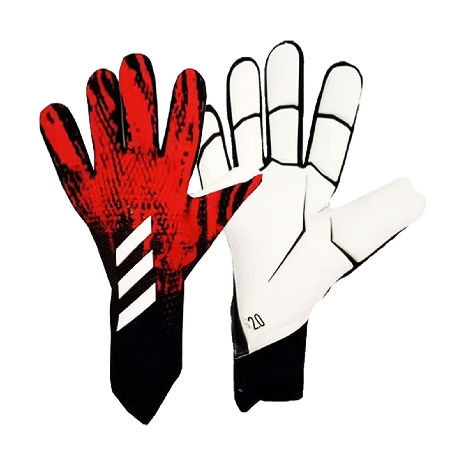 Goalkeeper Gloves Non Slip Hand Protector for Teens Children Sports Supplies Size 9 Sporting Goods Team Sports Soccer Clothing, Shoes & Accessories Gloves-image-40