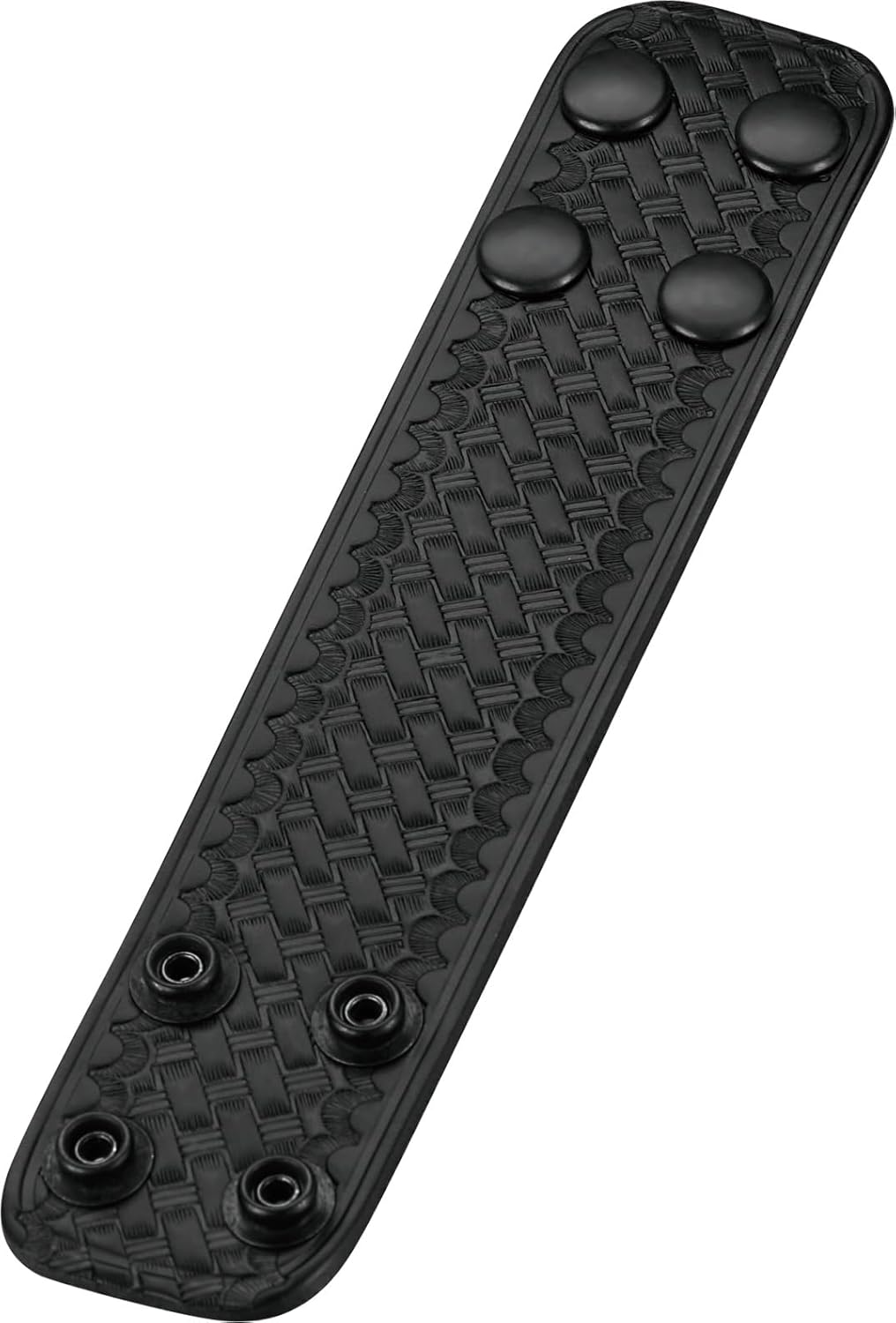 Duty Belt Keeper Double Width 1.75 inch with Double Snap Closure Genuine Leather for Belts 2 1/4 inch Wide, 2 Pack - Image 5