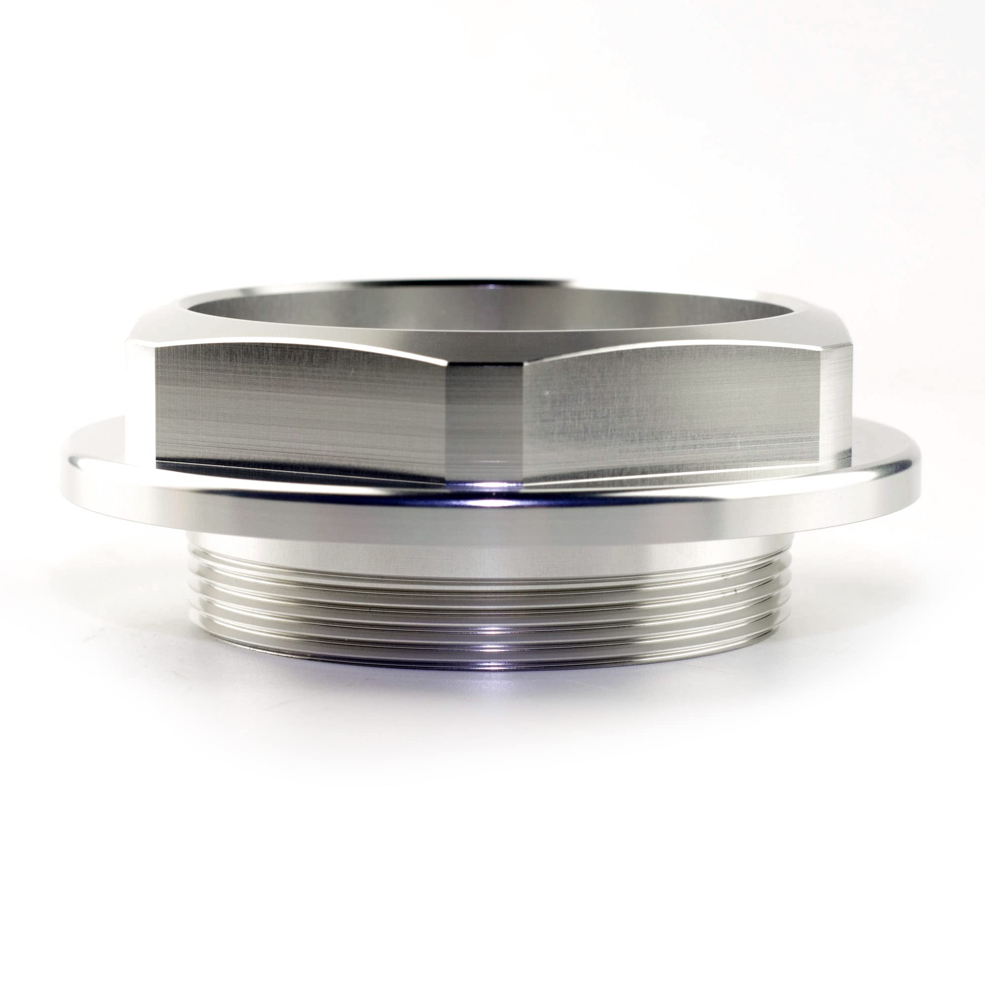 RhinoTuning 1 sztuka kołpaków piasty 102 mm OD 102 mm ID 72 mm, osłona piasty kompatybilna z RS005- RS358 (srebrna)