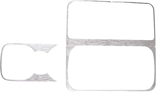 Miniatura 6 de CHEYA Cubierta de aleación de aluminio para consola central de automóvil para Land Rover Defender 110 2020 Accesorios de coche (estilo B)