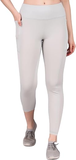 Cosvos Highwaist Stretchable Squat Proof Women Gym Tights, Leggings and Trackpant Ideal for: Gym, Yoga, Running, Dancing, ...