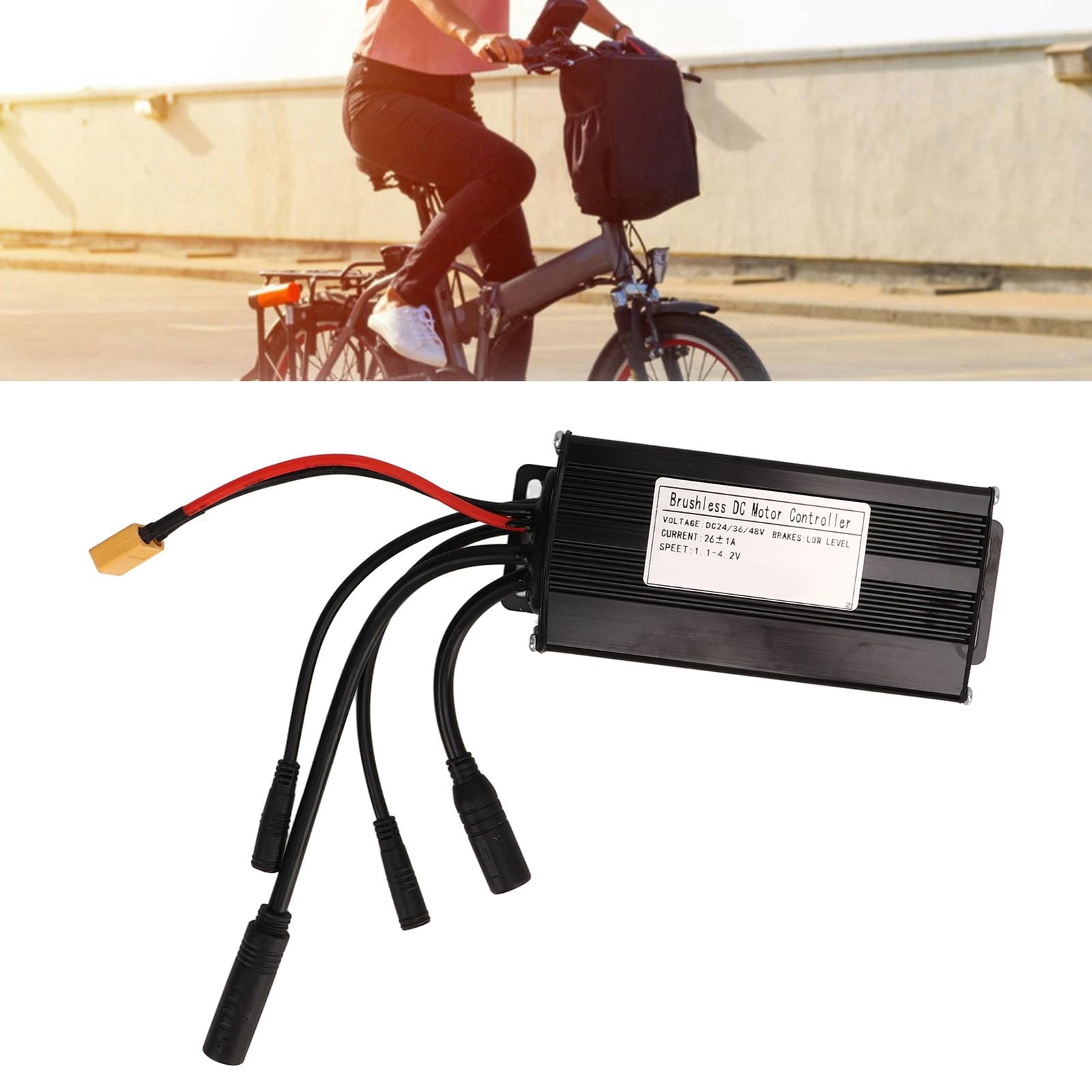 36 V/48 V 250 W aluminium borstelloze motorcontroller voor e bike 36 V/48 V 250 W aluminium borstelloze motorcontroller voor e bike