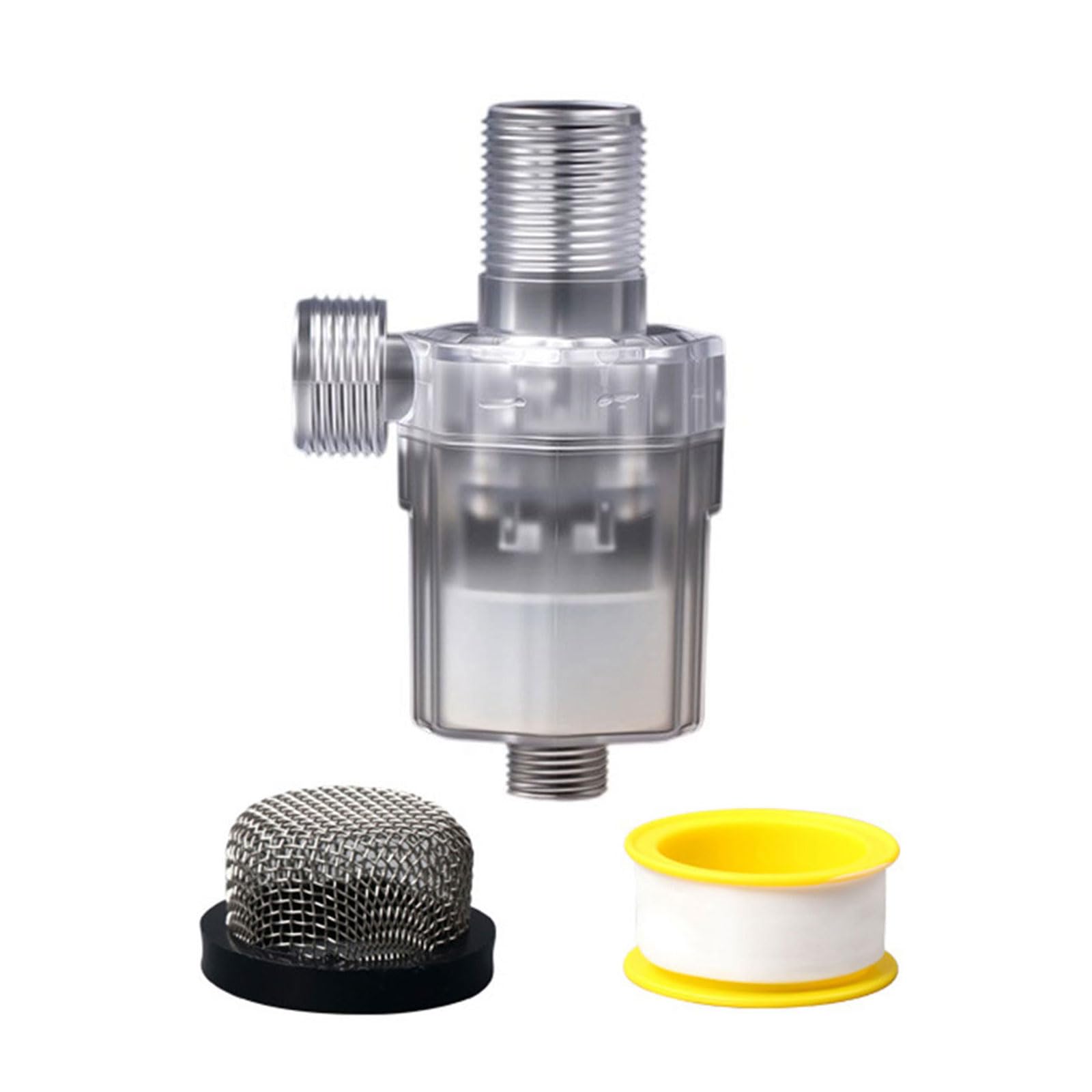 Rgybao 1 Inch Outer Cover Water Levels Control Float Valves, Clear Float Levels Controller With Auto Shut-Off Valves For Secure Liquid Tanks Clear Ball Water