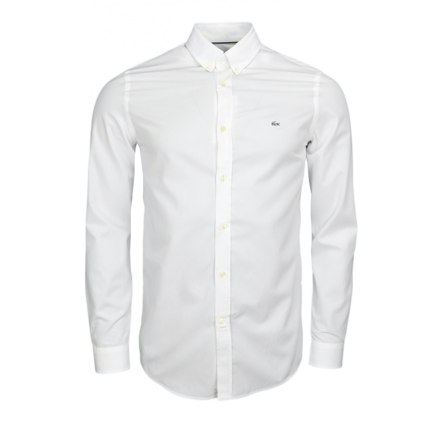 Lacoste Chemise régular fit Blanche Homme