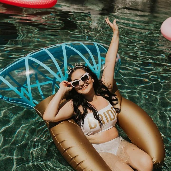 Miniatura 2 de ZHENNAN Juego de diademas doradas para novia y velo de novia blanco con peine y banda dorada para novia, 3 piezas con purpurina, regalos de