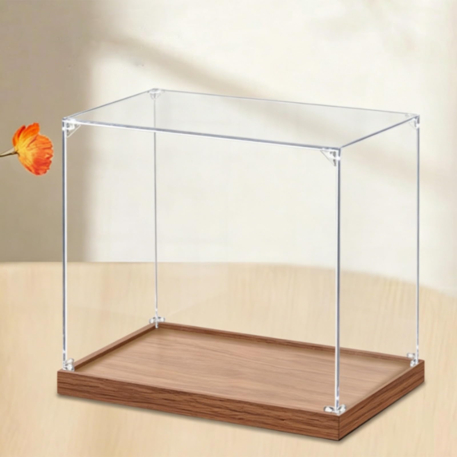 4x4x4 14x10x10 20x16x16 Inch Acrylic Organizers Box, Custom Sizes UV Protector Display Cases for Home Storage, Rectangular Container Boxes(10x10x10cm/4x4x4in)