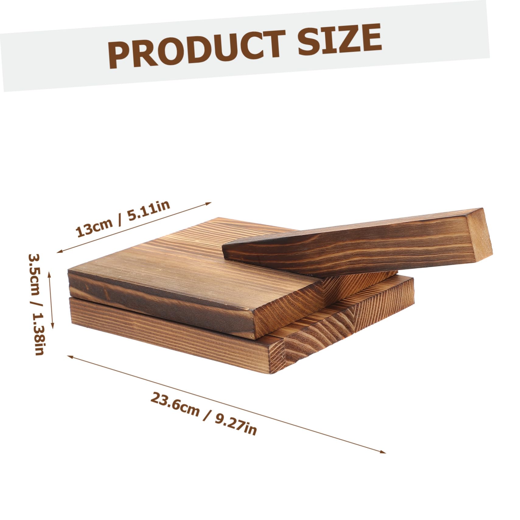 MAGICLULU Wooden Dough Presser Dumpling Skin Mold Practical Dumpling Wrapper Presser