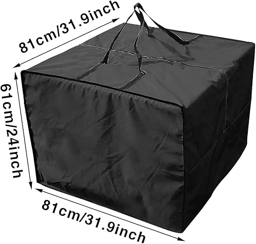 Miniatura 3 de BLShaoJ Bolsa de almacenamiento extra grande para decoración de Navidad, contenedores de almacenamiento plegables, adornos de vacaciones,