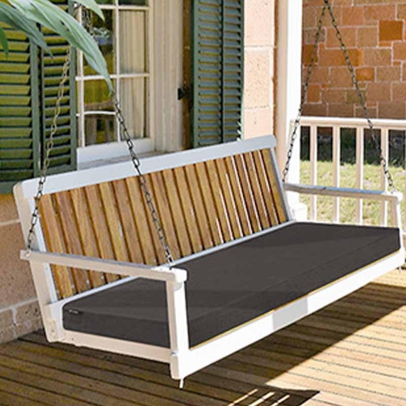 YWQJL Cojines para Bancos De Exterior,Terraza Waterproof Removable Cover,Cojines Sofa Exterior Jardin Colchoneta Banco Jardin Fijación para Columpio De Jardín(2,150 * 41 * 8cm)