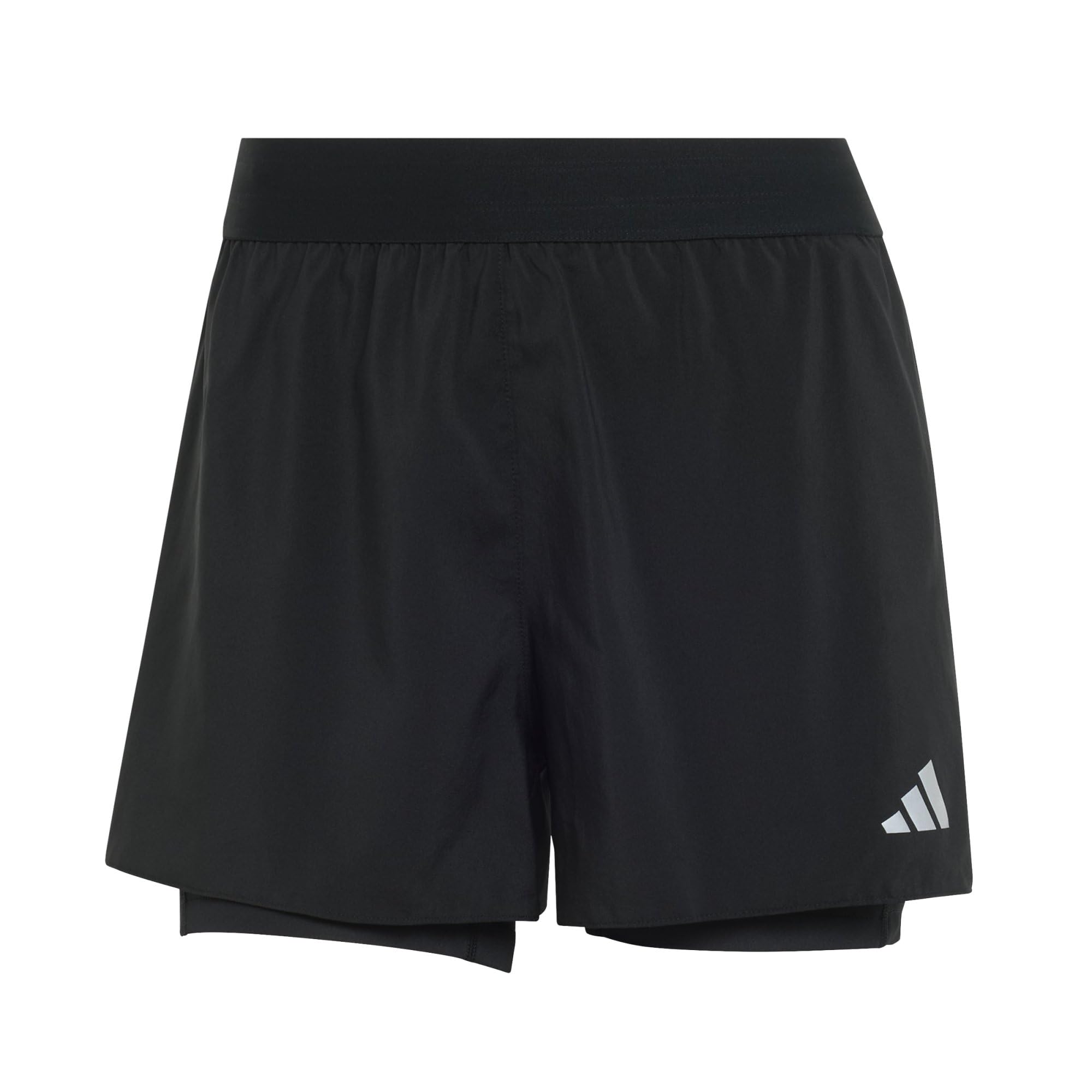 adidas Women's Adi365 Running Essentials 2In1 Shorts, Black, S