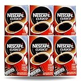 Nescafe Instant Coffee, 42 Packets (Clasico)
