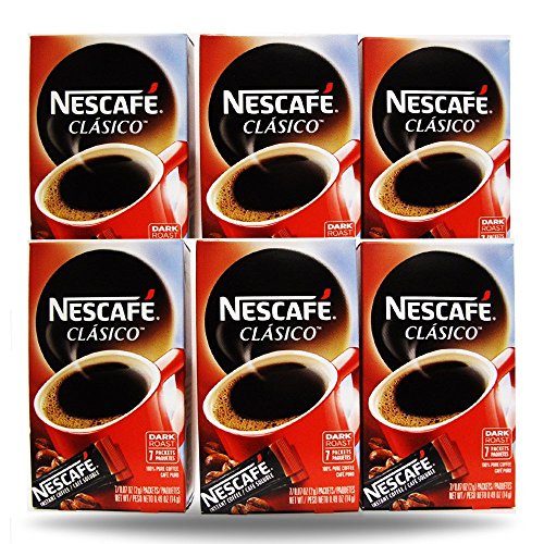 ArtMuseKitsMikash Nescafe Instant Coffee, 42 Packets (Clasico)