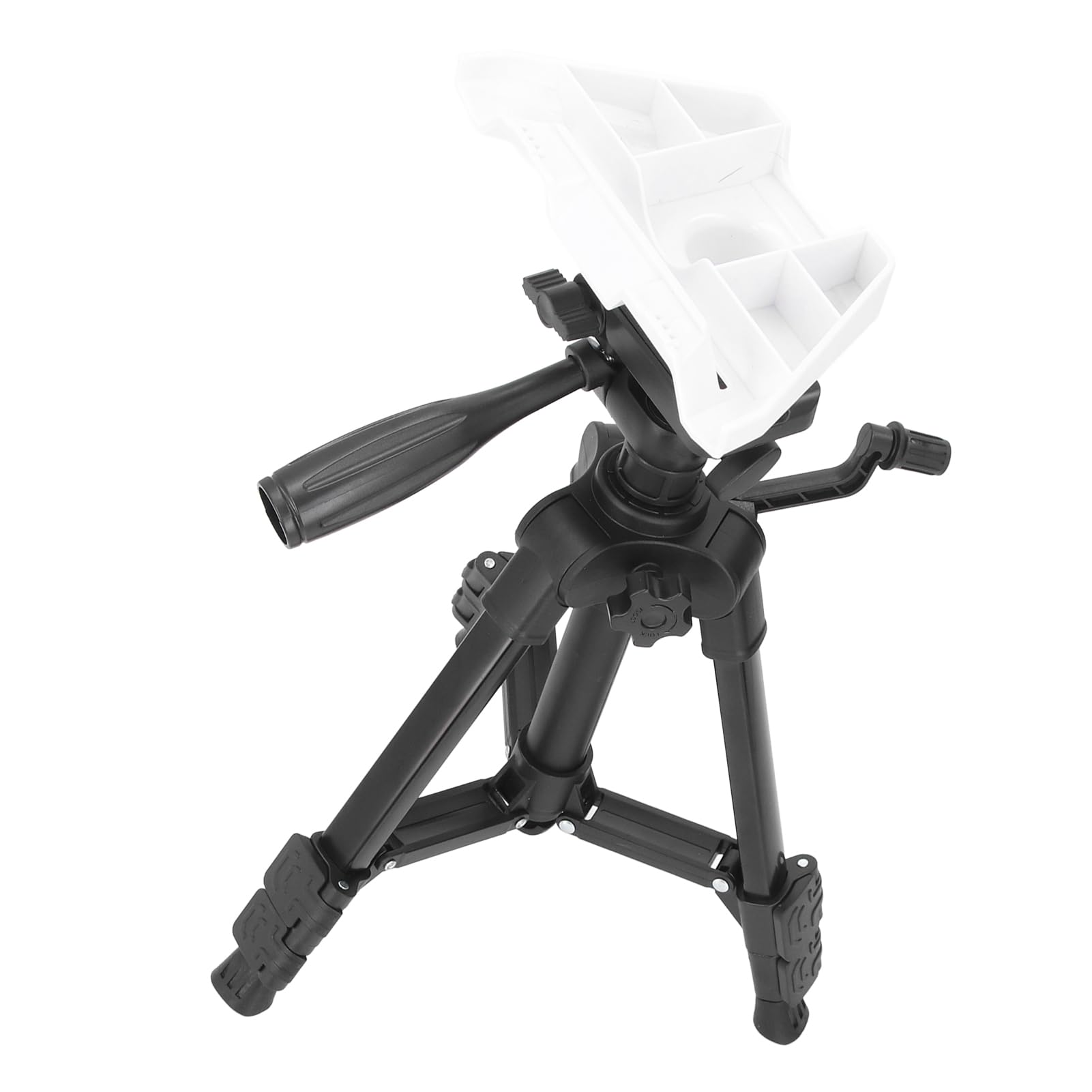Jeffergarden Support de Trépied Satellite Portable, Support d'antenne Réglable, Construction Robuste en Aluminium, Idéal pour Une Installation sur Le Toit ou au Mur pour Une Mini Optimisation de la