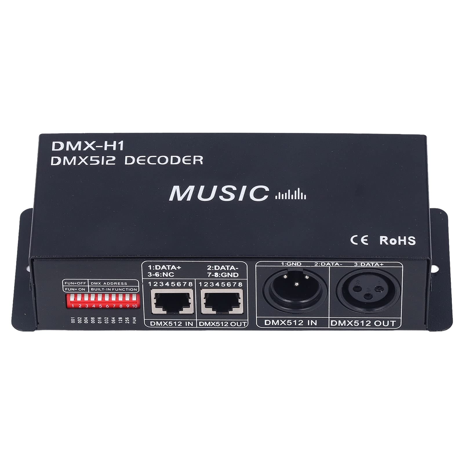 Decoder LED RGB 3 Canali 12V-24V 8A con Dimmerazione PWM per Illuminazione Casa Bar Hotel Ristorante