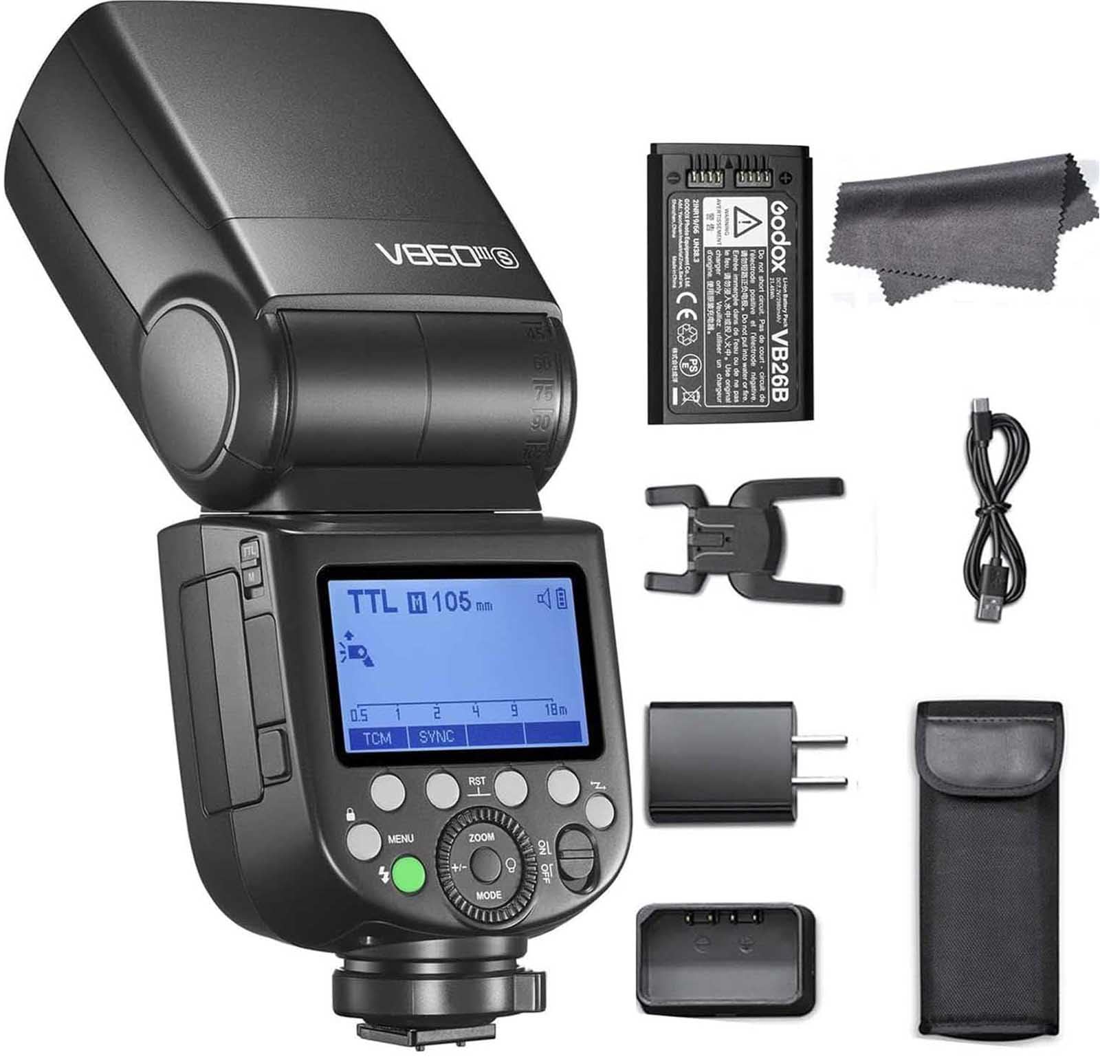 Amazon.com : Godox V860III-S Flash for Sony Camera,76Ws TTL HSS