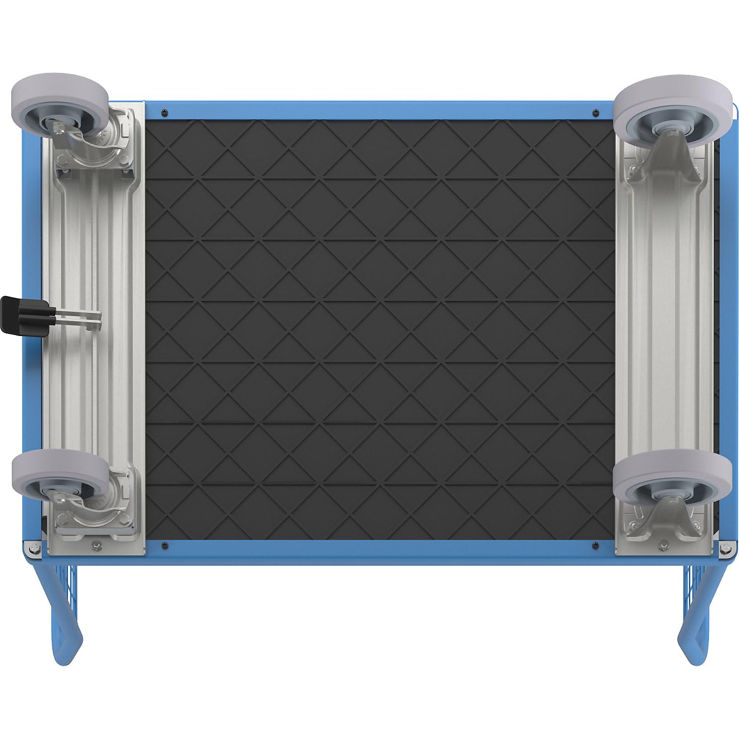 eurokraft Pro | Chariot Plate-Forme à parois grillagées