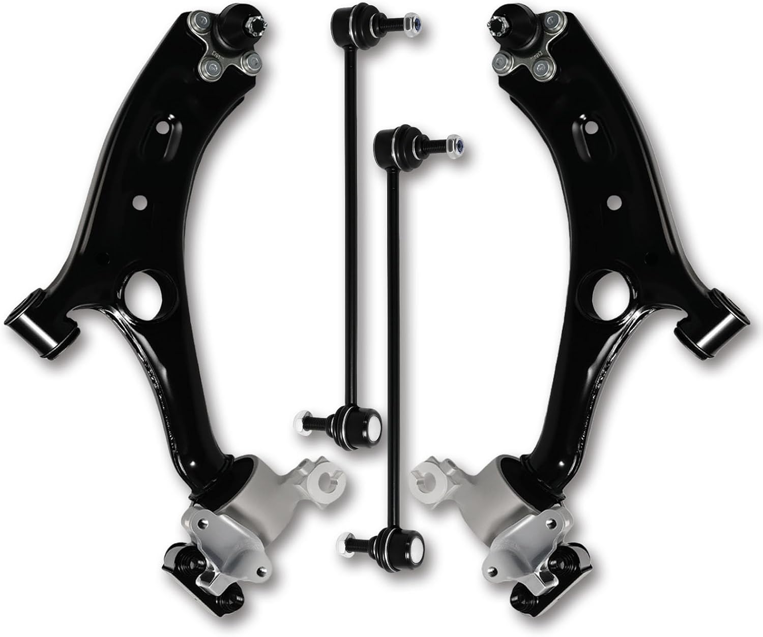 4Pcs Front Lower Control Arm with Ball Joint Suspension Kit Compatible with Honda CR-V 2017 2018 2019 2020 2021 2022, CMS601054, CMS601055, K750908