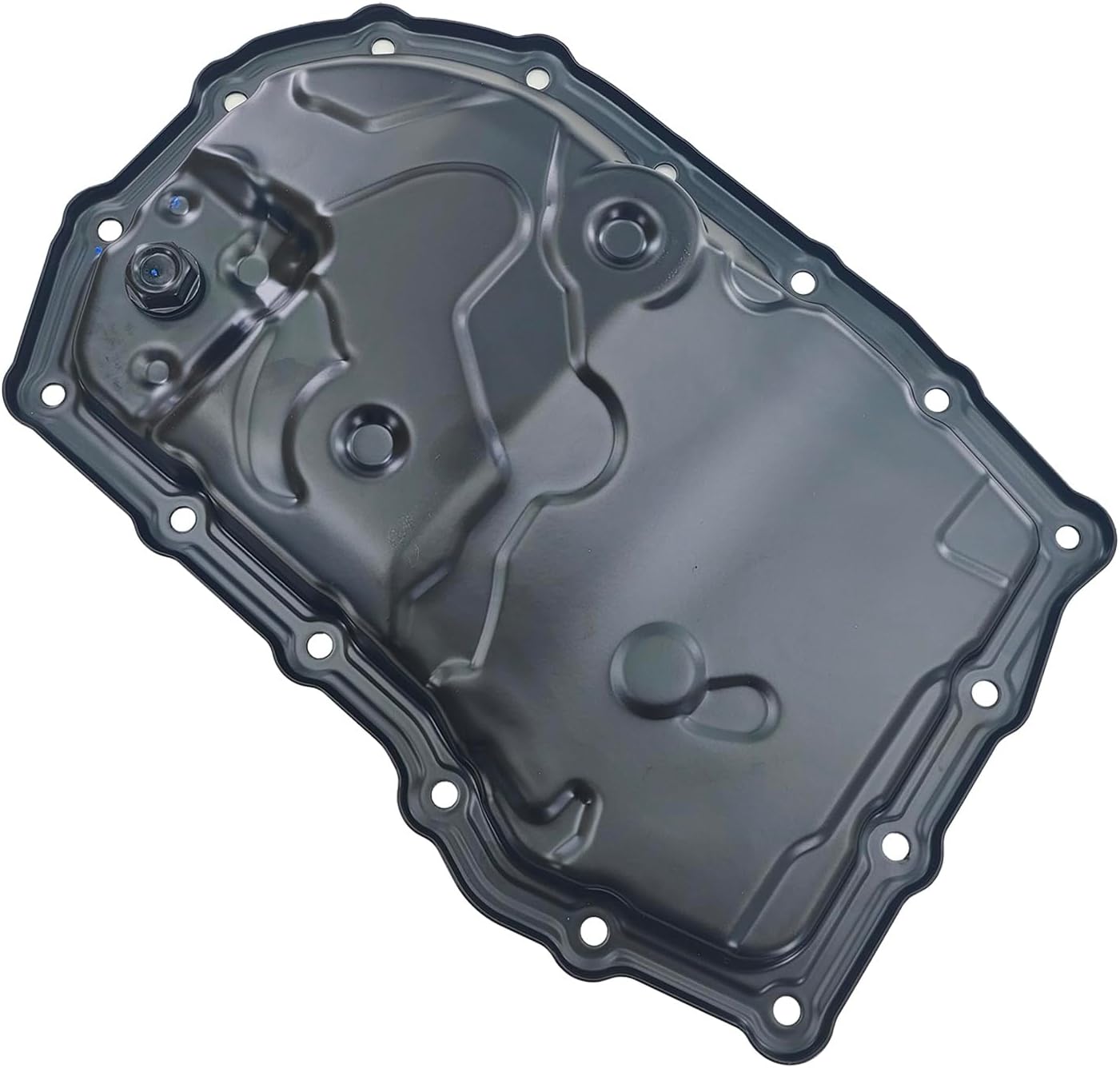 SHOWSEN 482802H000 Transmission Oil Pan with Drain Plug & Gasket Compatible with 2021-2023 Hyundai Elantra,2020-2022 Accent,2022-2023 Kona,2019-2023 Kia Forte,2020-2023 Soul,L4 1.6L,2.0L